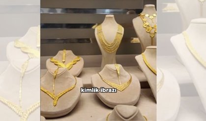 Kimlik ibraz edilmeden altın alınamayacak!