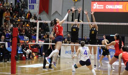 Aydın'ın sultanları Galatasaray'a mağlup oldu