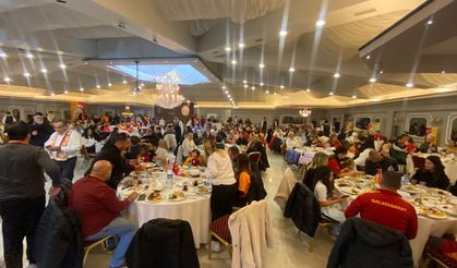 Aydın'daki Galatasaraylılar kahvaltı programında bir araya geldi