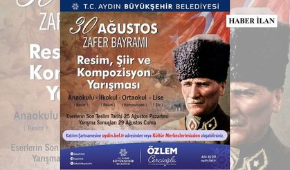 Başkan Çerçioğlu'ndan 30 Ağustos temalı yarışma