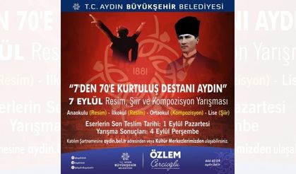 Başkan Çerçioğlu’ndan 7 Eylül temalı ödüllü resim, şiir ve kompozisyon yarışması