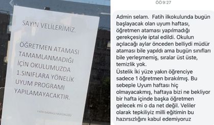 Efeler'de veliler uyum haftasında kapıda kaldı!