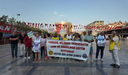 Eğitim Sen Aydın Şube Başkanı Suat Deniz; "Eğitim bir sosyal sorumluluktur"