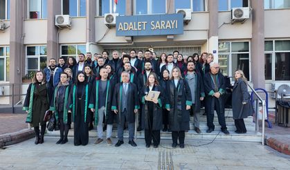 Aydın Barosu, meslektaşlarına yapılan tehdite tepki gösterdi!