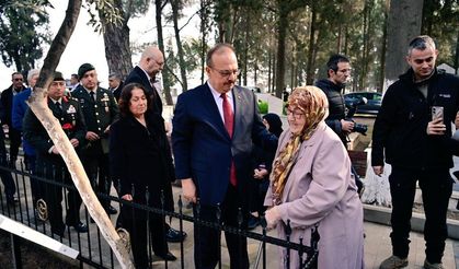 Çanakkale şehitleri Aydın'da törenle anıldı!