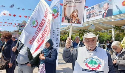 Emekliler Aydın’da ses yükseltti: “Bu maaşla yaşamak mümkün değil”