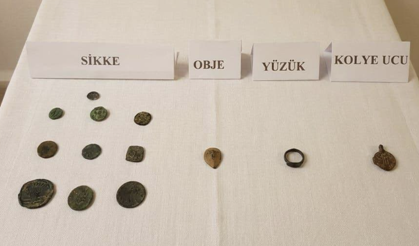 Aydın'da tarihi eser kaçakçıları yakalandı