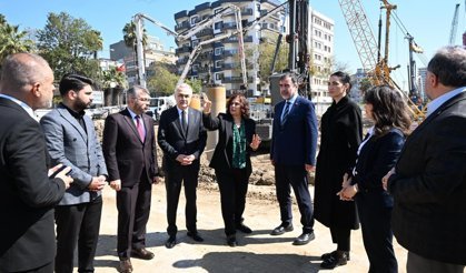 Yeni Dörtyol Köprülü Kavşağı'nda çalışmalar devam ediyor