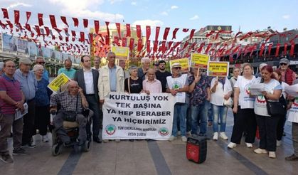 Emeklilerden ülke genelinde eylem: “İnsanca yaşam hakkımızı haykırıyoruz!”