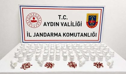 Aydın’da uyuşturucu operasyonu: Binlerce sentetik hapla yakalandı!