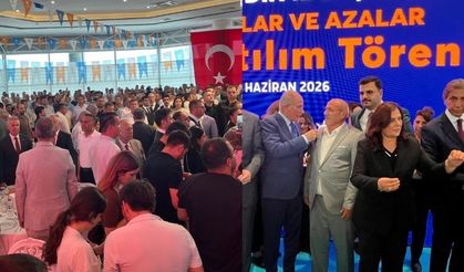 Aydın'ın 17 ilçesinde bin 10 muhtar ve aza AK Parti rozeti taktı!