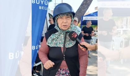 Aydınlı azimli vatandaş 72 yaşında motosiklet kullanmayı öğrendi