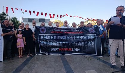 Madımak’ın 33. yılında acı hâlâ taze: “Unutmadık, unutturmayacağız!”
