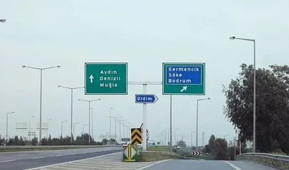 İzmir-Aydın Otoyolu'nda şerit daraltması