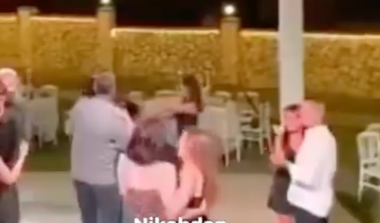 Nikah iptal olunca kiraladığı salonda gelinsiz eğlendi!