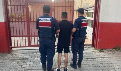 İncirliova'da kesinleşmiş hapis cezası bulunan hırsızlık hükümlüsü yakalandı