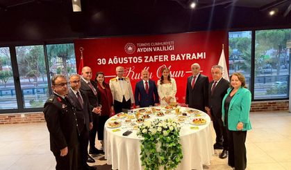 Aydın protokolü Zafer Bayramı’nda buluştu