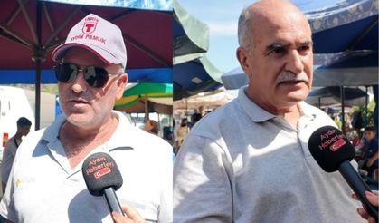 Aydın'da tüm siyasetçilerin aynı olduğunu söyleyen vatandaş, soruya sinirlendi!