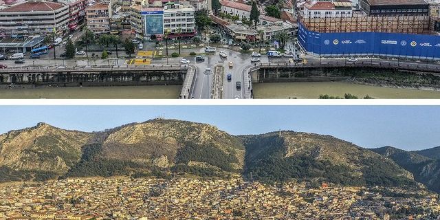 Deprem bölgesinde yıkım böyle görüntülendi