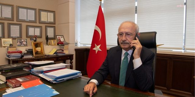 Kılıçdaroğlu'ndan Erkan Baş'a "Geçmiş olsun" telefonu
