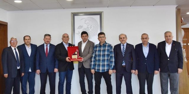 Nazilli OSB yönetiminden Başkan Özcan’a ziyaret