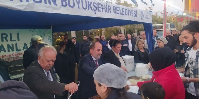 Başkan Çerçioğlu Aydın halkı ile birlikte iftar yaptı