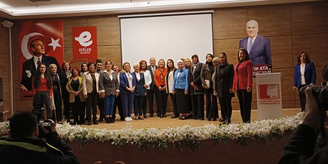 Aydın'da kadın ittifakı: 8 siyasi parti kadın milletvekili aday adayı bir araya geldi