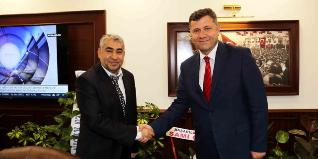 Aydın Vali Yardımcısı Ertekin ADÜ rektörünü ziyaret etti