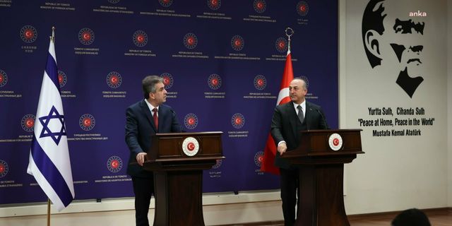 Bakan Çavuşoğlu İsrail Dışişleri ile görüştü
