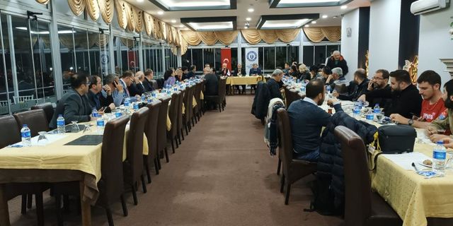 Rektör Kent basın mensupları ile iftar yemeğinde bir araya geldi