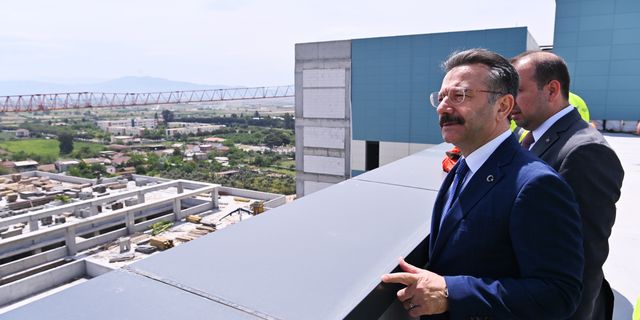 Vali Aksoy Aydın Şehir Hastanesi'ni ziyaret etti