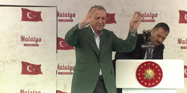 Erdoğan Malatya'da konuştu; "Şu anda alanda 50 bin kişi var"