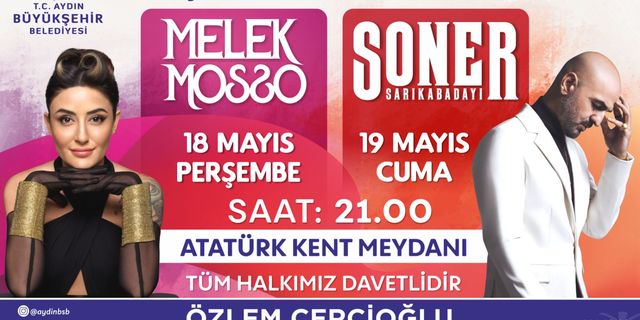Büyükşehir 19 Mayıs Atatürk’ü Anma, Gençlik ve Spor Bayramı’nı iki konserle kutlayacak