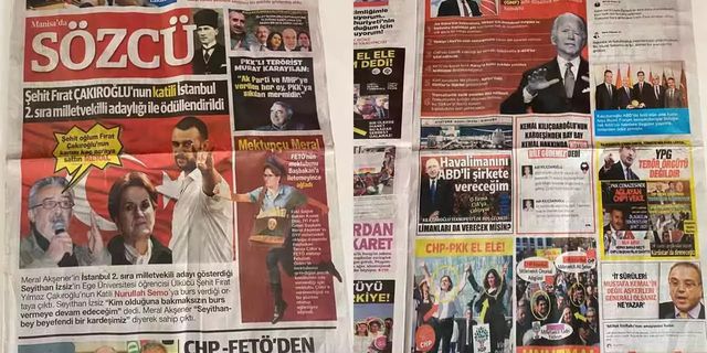 Manisa'da Millet İttifakı aleyhine sahte gazete dağıtıldı