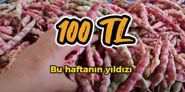 Bu hafta pazarın yıldızı barbunya oldu!