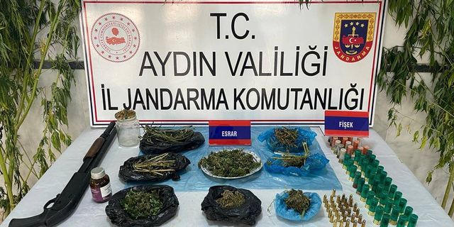 Aydın'da uyuşturucu yetiştiren şahıs tutuklandı