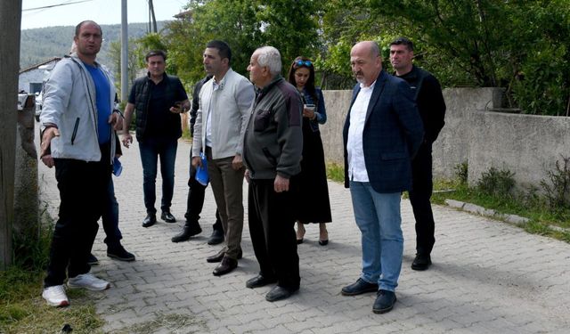 Başkan Günel mahalle muhtarlarının sorunlarını yerinde inceledi