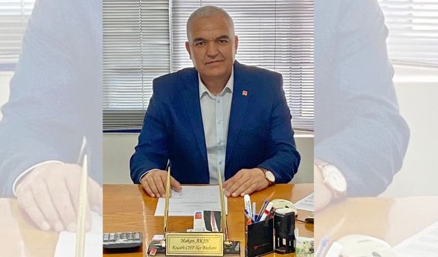 CHP Koçarlı'da Akın yeniden başkan seçildi