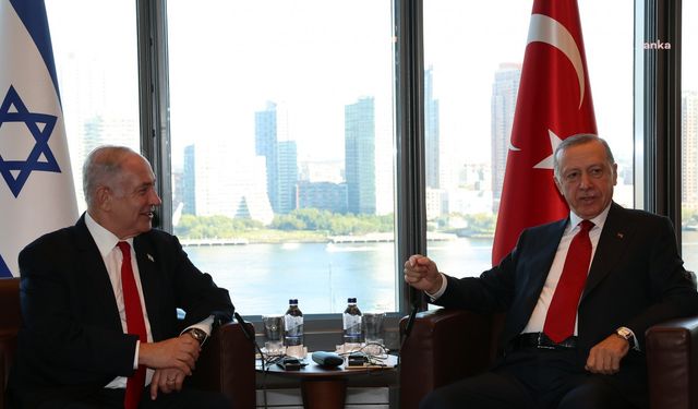 Erdoğan Netenyahu ile görüştü