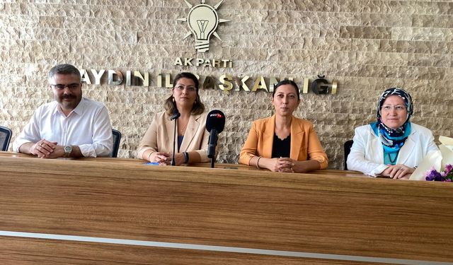 AK Parti Aydın İl Kadın Kolları Başkanı Kayır göreve başladı