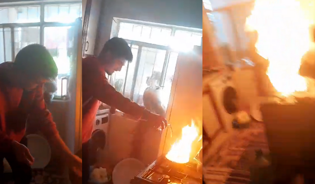 Aydın'da liseli gençlerin tehlikeli oyunu