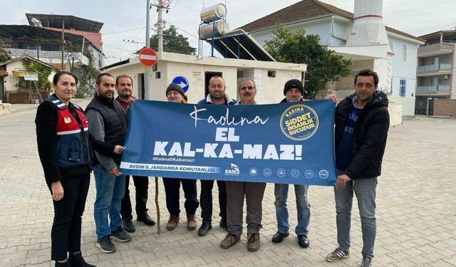 Kızılcaköylü vatandaşlar kadına şiddetle mücadele konusunda bilgilendirildi