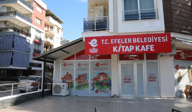 Kitap Kafeler hızla yayılıyor! 15.'si Efeler Mahallesi'ne açılacak