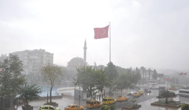 Aydın dikkat! Şemsiyesiz dışarı çıkmayın
