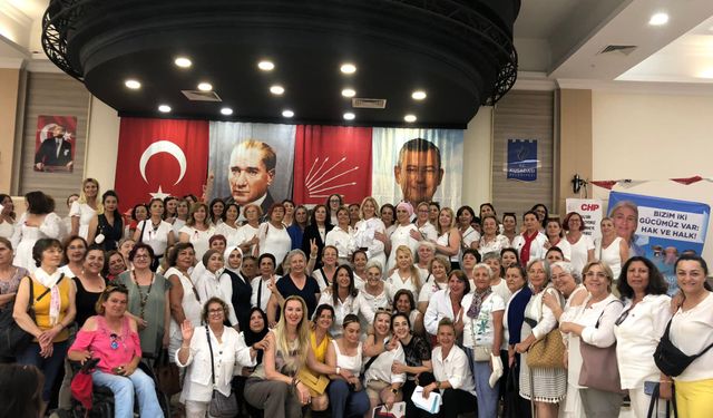 CHP Aydın Kadın Kolları 16 ilçede seçimlerini tamamladı