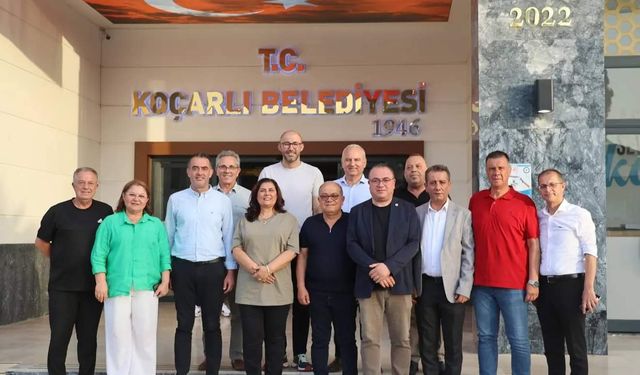 Çerçioğlu ve ilçe belediye başkanları Koçarlı'da bir araya geldi
