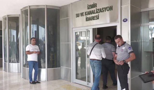 İzmir'de İZSU ve GDZ Dağıtım A.Ş. genel müdürlerine gözaltı