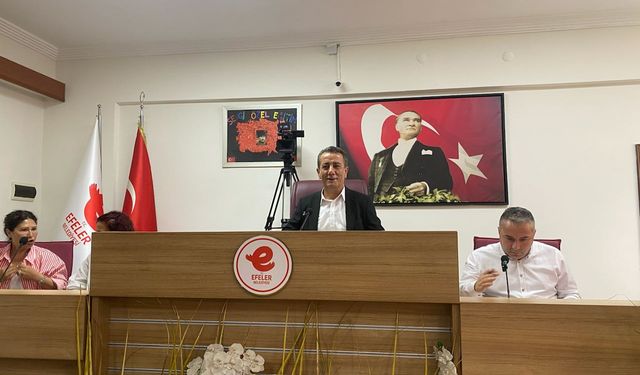 Efeler Belediye Meclisi'nin temmuz ayı ilk oturumu gerçekleştirildi