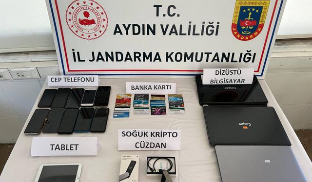 Aydın'da SİBER-48 operasyonu: 9 tutuklama