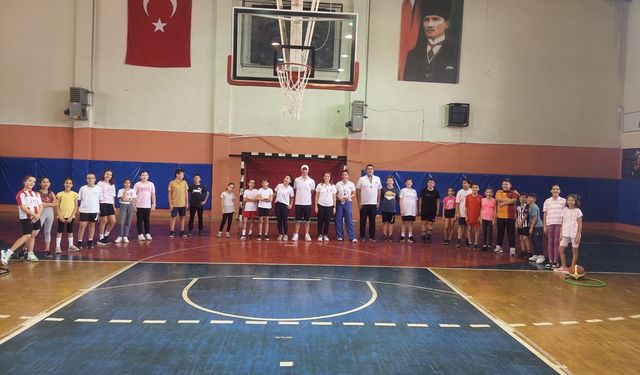 Geleceğin sporcuları antrenmanlarına başladı